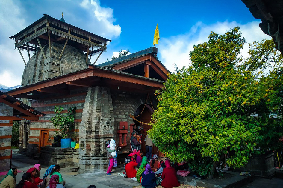 храм, поломники