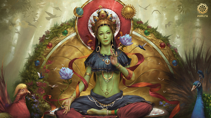 Зелёная Тара. Автор: Павел Юрьев фото