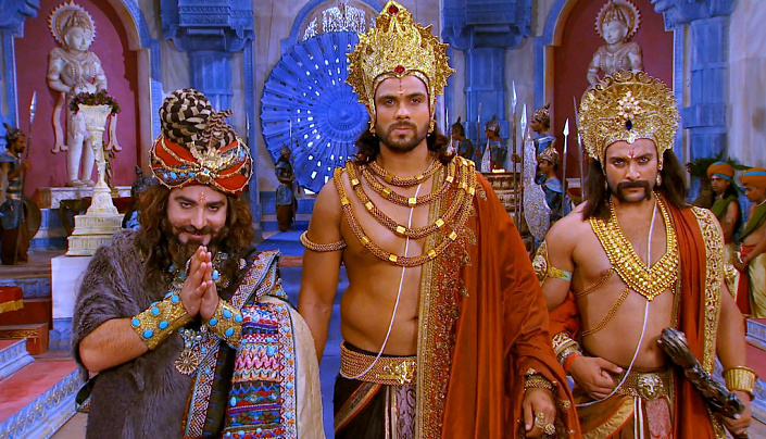 шакуни, дурьодхана и духшасана