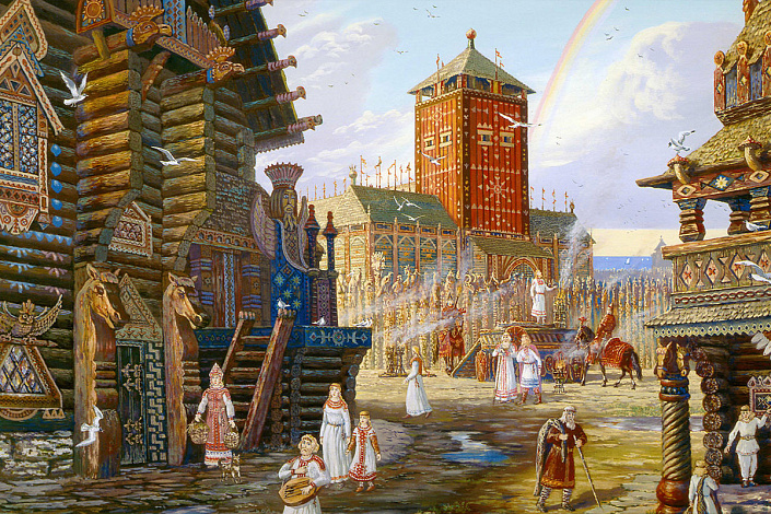 славянский народ, ведическая культура