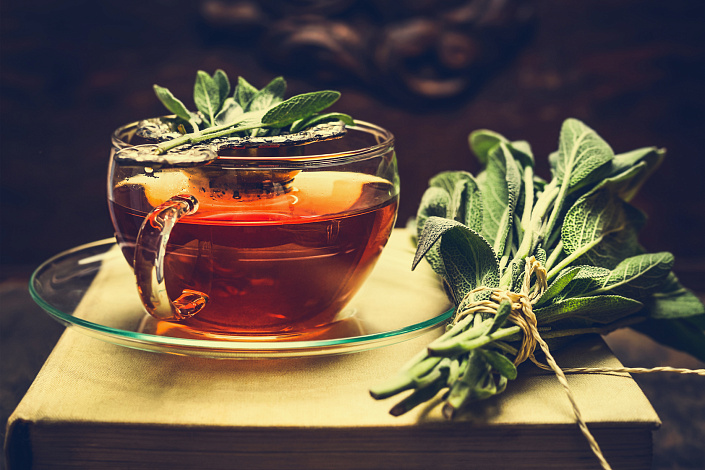 чай с шалфеем фото