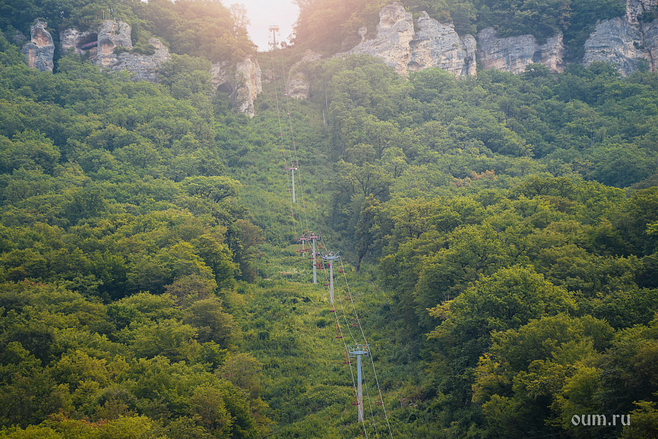 Канатная дорога на хребет Уна-Коз фото