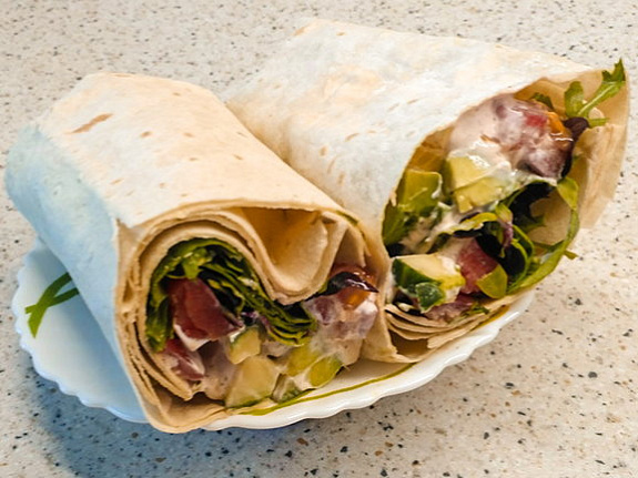 вегетарианская шаурма