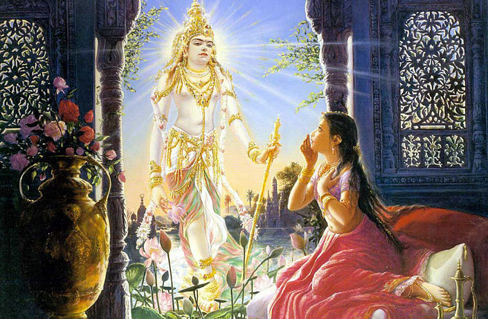 кунти вызвала бога солнца