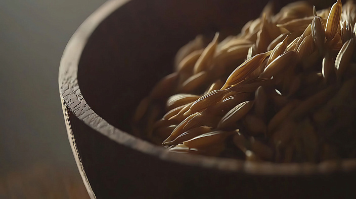 чашка с овсом