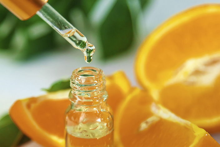 Эфирное масло апельсина фото