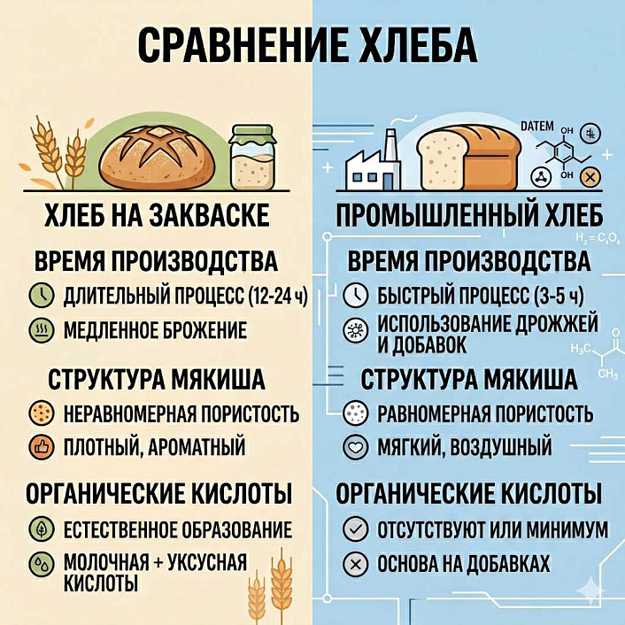 Схема характеристик подтипов пищевой добавки E472.