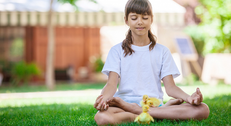 Медитация превращает шумных агрессивных школьников в добрых спокойных детей