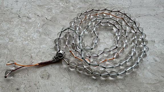 Чётки из горного хрусталя природного «Ясное видение»