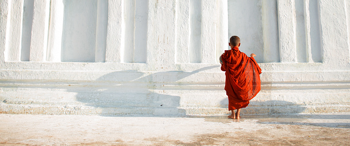 буддизм, мальчик-монах