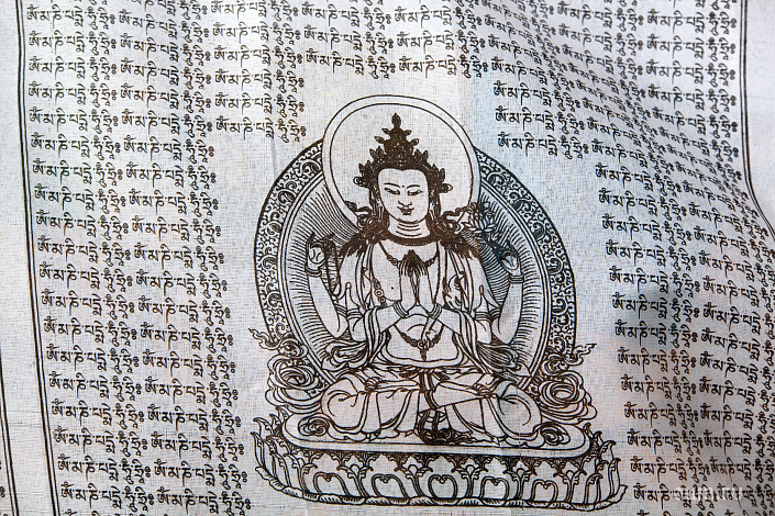 тибетский флаг фото