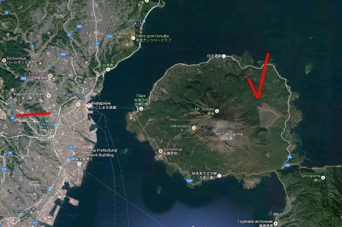 карта японии