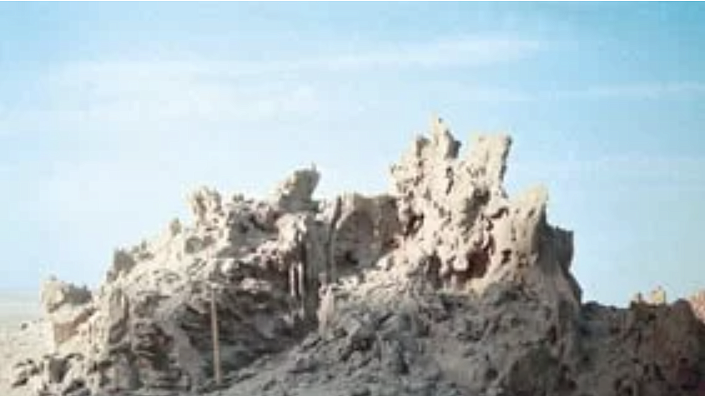 Некк грязевого вулкана Кара-Бурун