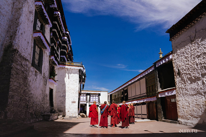 тибетские монахи фото