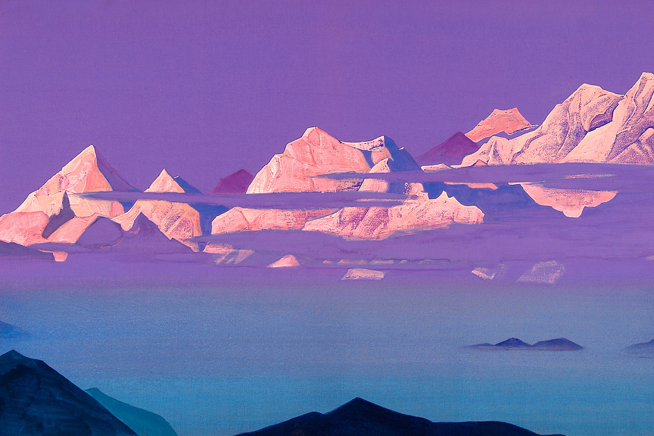 Н. К. Рерих, картины, Гималаи