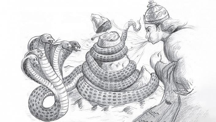 ваю и васуки, гора трикута