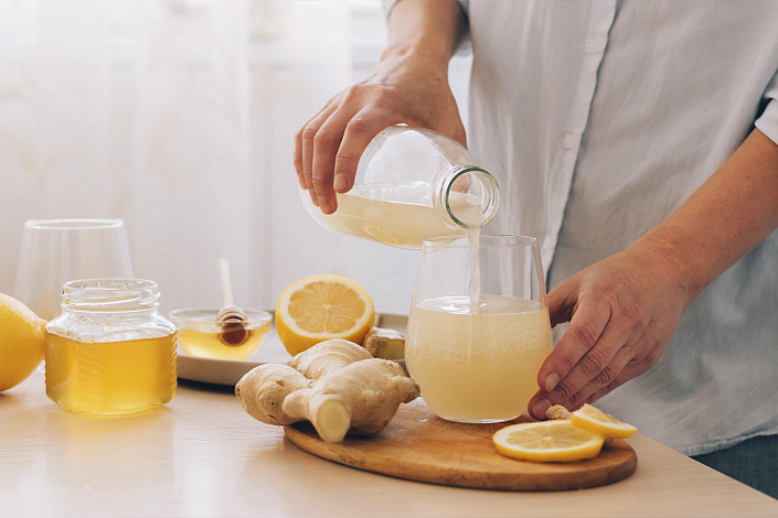 напиток с имбирём фото