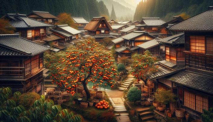 alt Японская деревня фото