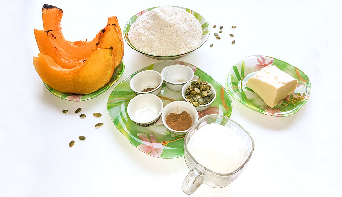 Печенье из тыквы фото