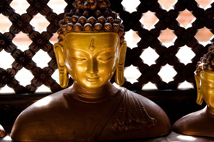 индия, будда, статуя|Статуя Будды
