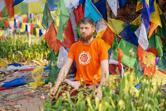 медитация в Лумбини