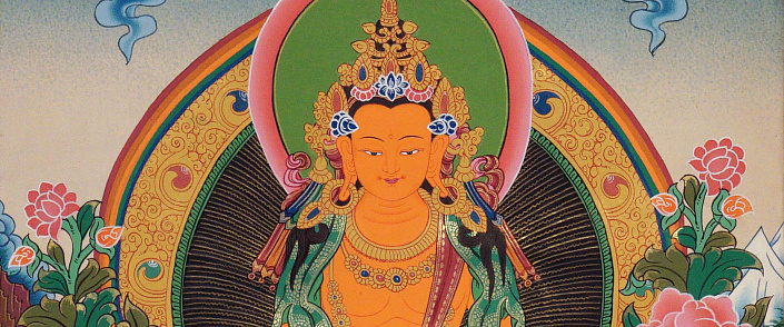 Сутра Бодхисаттвы Кшитигарбхи. Глава XI. Защитница Дхармы Богиня Земли