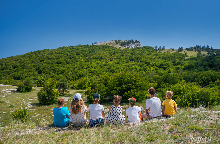 дети, лес, природа, горы|Крым. Гора Ай-Петри