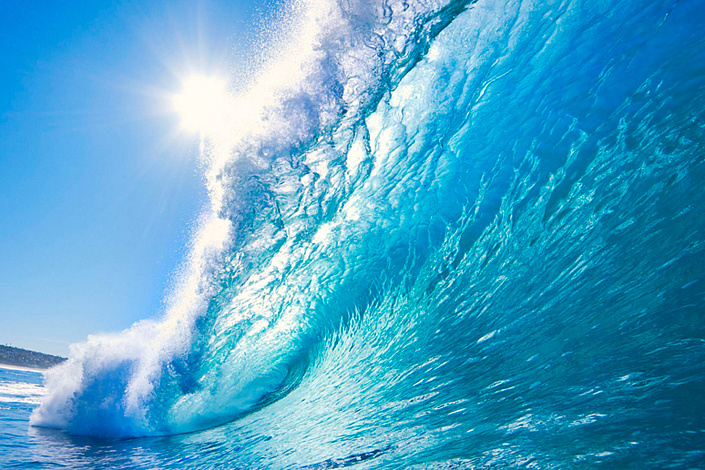 океанская волна фото