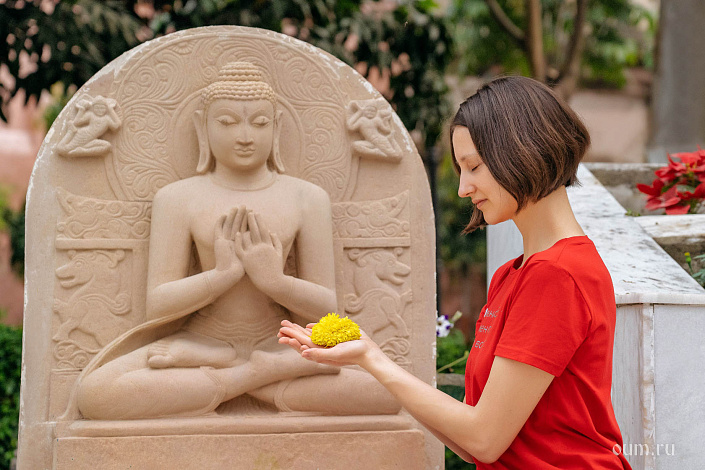 Будда и поклон фото