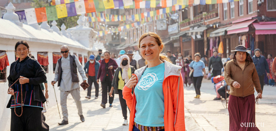 Улочки Катманду фото