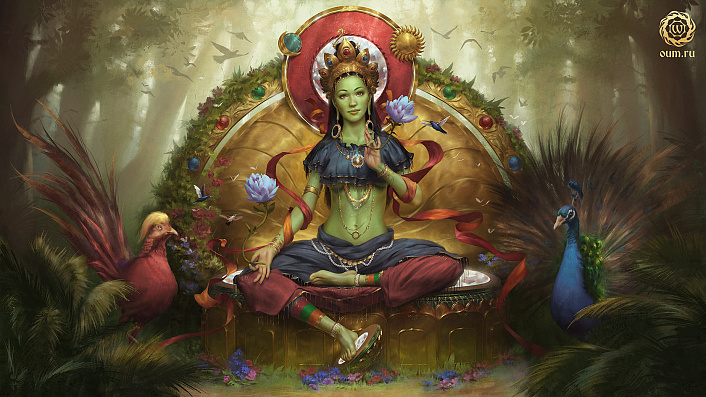 Зелёная Тара. Автор: Павел Юрьев фото