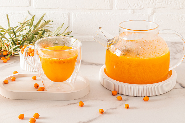 напиток из облепихи фото