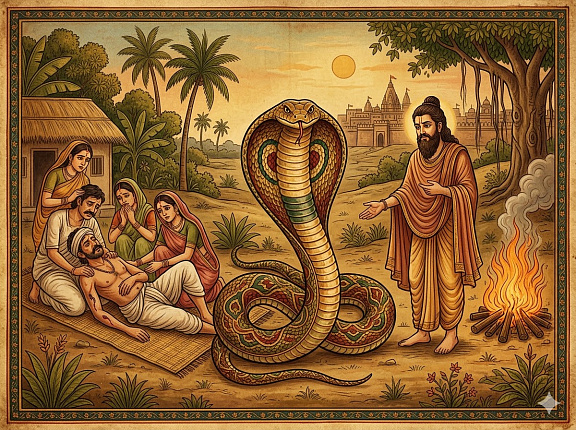 Джатака о змеином яде