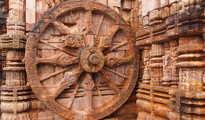 каменное колесо